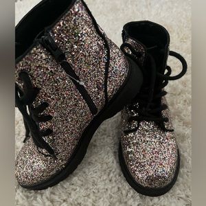 Cat and Jack combat boots. Like new only worn once.